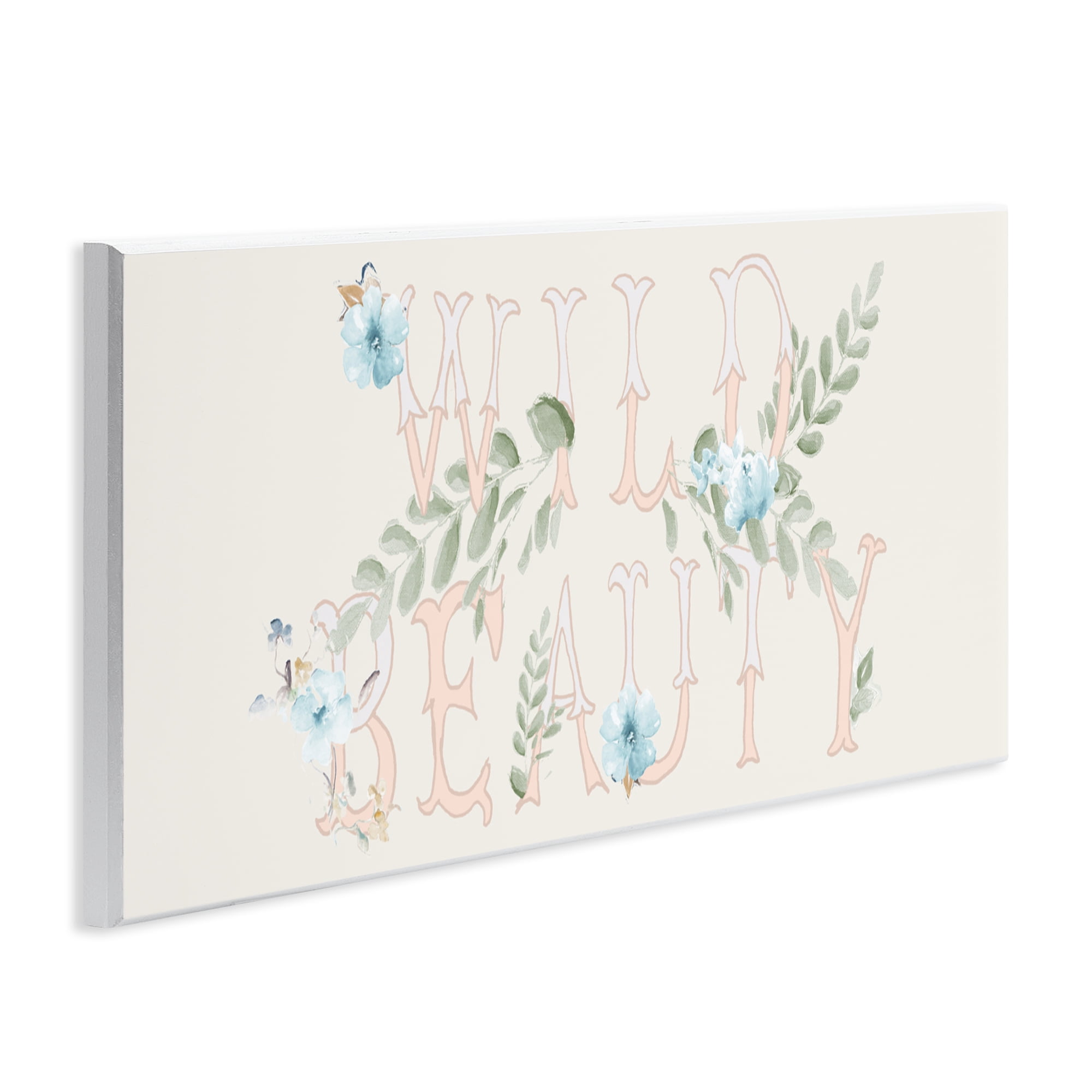 Stupell Industries Wild Beauty Florals Wall Plaque Art, design by Patricia Pinto