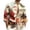 Red long sleeve christmas shirts for men, variant on Big and Tall Santa Shirts for Men Merry Christmas Clothes Business Casual Button Down Shirt Funny Xmas Holiday Long Sleeve Work Tops White,XXXXXL
