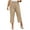 Khaki, variant on ZQUUVOU Women's Wide Leg Pants Plus Size Casual Cropped Pants For Women Black