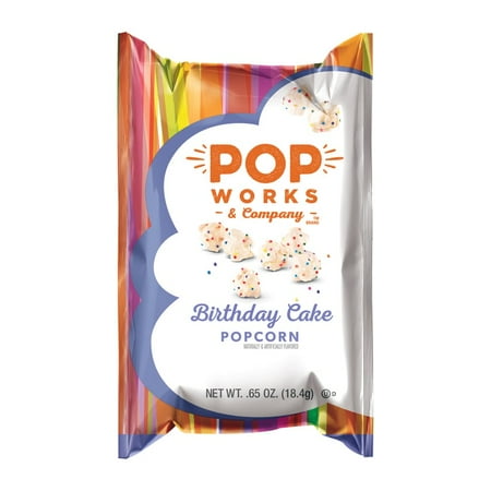 popworks birthday cake popcorn