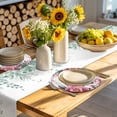 thumbnail image 4 of Round 15 Inch Placemats Set of 8, HeatResistant Non Slip Place Mats for Dining Table, Wipeable Braided Kitchen Table Mats for Housewarming, 4 of 9