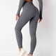 thumbnail image 5 of Pantalones de Yoga Para Mujer, Acanalados, Sin Mangas, Cintura Alta, Pantalones Cortos de Cintura Alta, Pantalones Ajustados Para Levantar La Cadera Odeerbi ODB-4, 5 of 9