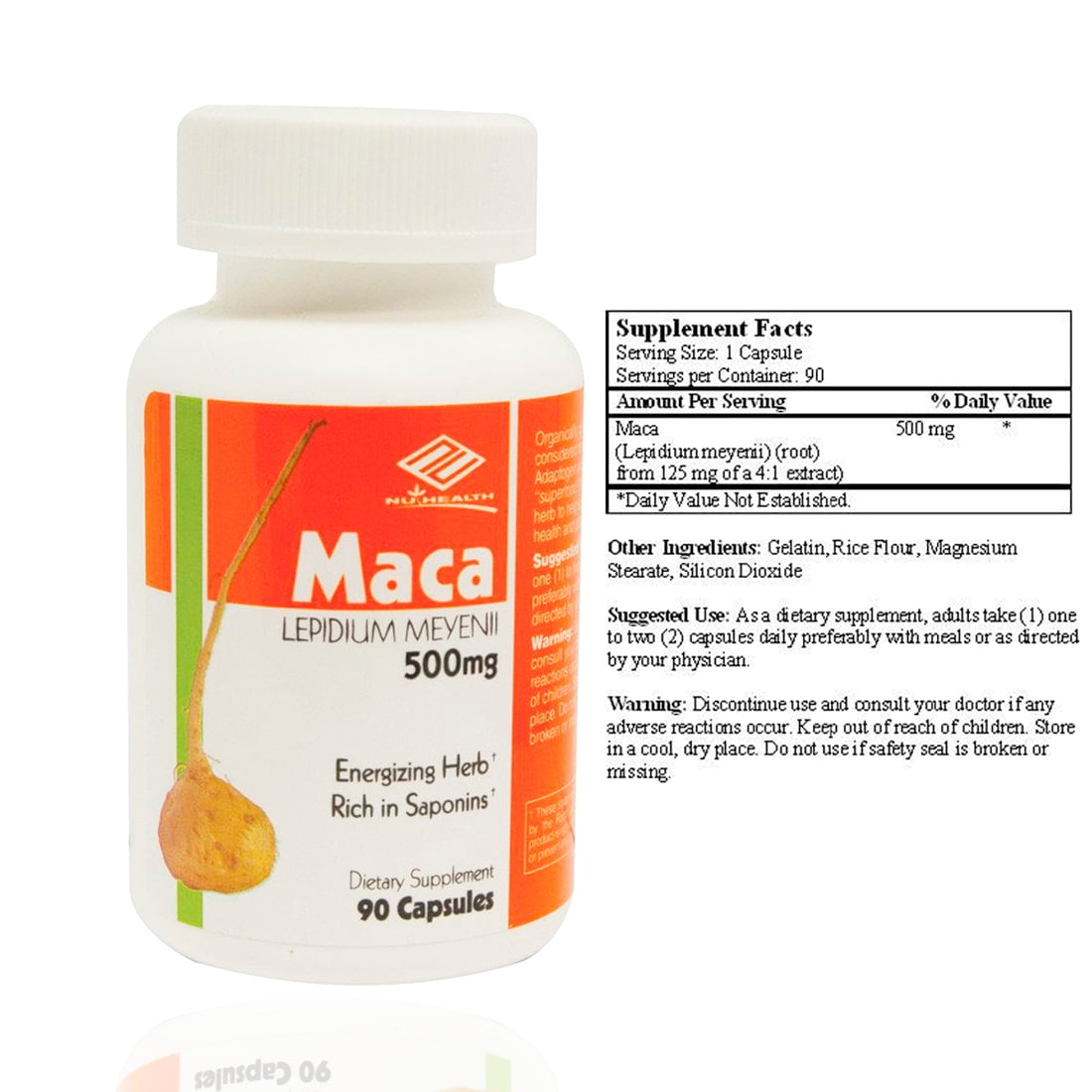 Maca 500 Mg (90 Capsules)