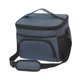 thumbnail image 4 of Bolsa térmica aislada, reutilizable con correa ajustable, bolsa Bento para comida, contenedor para cena para senderismo, trabajo, escuela, Azul oscuro, 4 of 8