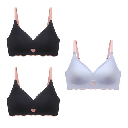 

Gathered pair of breasts and girlish sports rims-free bra mixstyle3，G63340