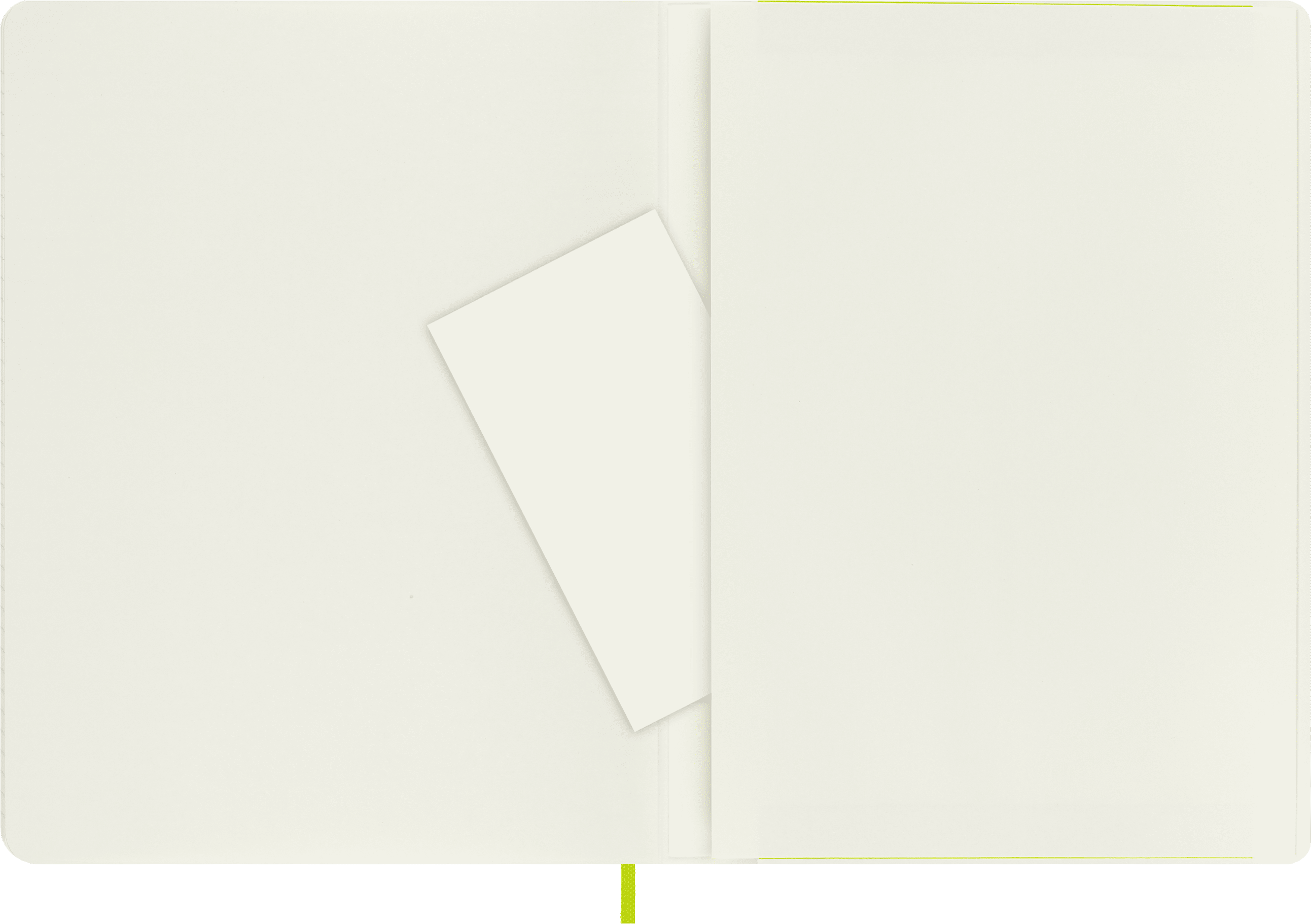 Moleskine Classic Notebook, Soft Cover, XL (7.5" x 9.75"), Ruled, Lemon Green
