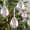 White, variant on Tree Ornament, Teardrop Shape Acrylic Gemstone Pendant, Shiny Faceted Holiday Decoration for Xmas Valentine's Day Wedding Anniversaries Birthday, Window Hanging Ornament Pendant
