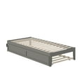 thumbnail image 3 of Colorado Twin Extra Long Bed with USB Turbo Charger and Twin Extra Long Trundle in Grey, 3 of 7