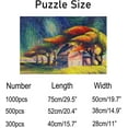 thumbnail image 3 of 1000 PCS Jigsaw Puzzles, 29.5" x 19.7" Artwork Gift for Adults Teens Storm Wooden Puzzle Games, 3 of 6