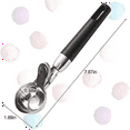 thumbnail image 3 of Ice Cream-Scoop,Ice Cream- with Trigger Release, Metal Cookie Scoops, Iceream Scoop Spoon, 3 of 6