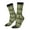 2 Black-1, variant on Green Snake Print Adult Socks for Men & Women,Calf Socks, Ankle Socks,Boots Socks,Breathable Casual Sock,Unisex Crew Socks