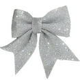 thumbnail image 1 of 2/10pcs Large Bows Christmas Tree Bowknot Ornaments Gift Present Xmas Decor, 1 of 3