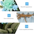 thumbnail image 4 of WEUVEB 1Ud Adorno Bonsai Falso En Azul Con Apariencia Natural Sin Desvanecer, 4 of 5