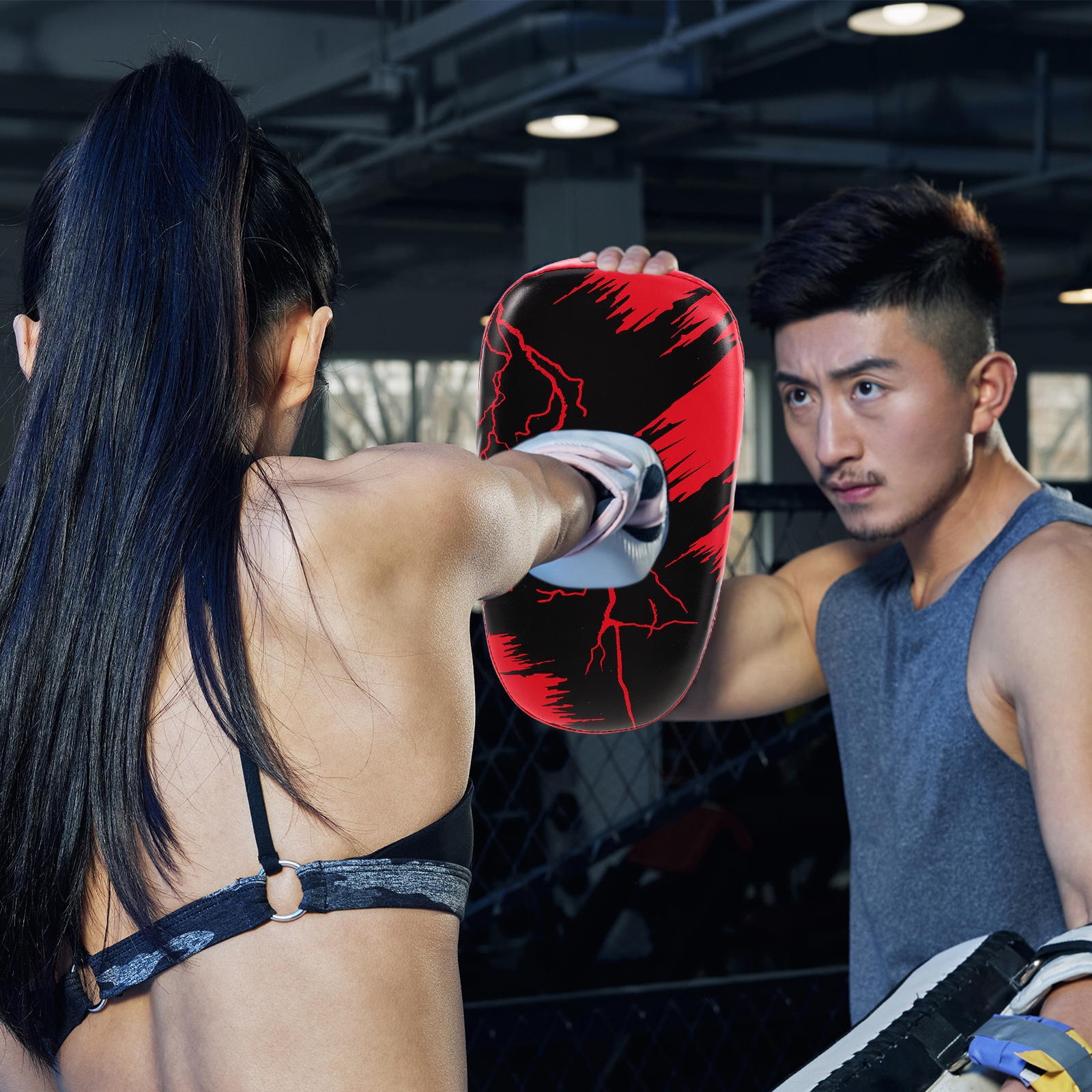 PTOOTP Kickboxing Training Pad with Sturdy PU Material for Martial Arts Fitness Sessions