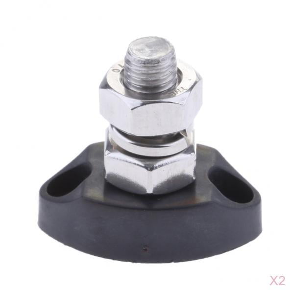 2 Unids 8mm Bloque de Terminales, Utilizado Salvajemente en Marine Boat Yachts Car Truck RV y etc. kusrkot Potencia del bloque de conexiones