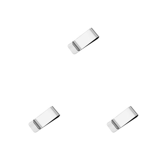 Moyic Clip para dinero Accesorios portátiles para hombre Abrazadera para efectivo a prueba de herrumbre creativa Sin rebabas Tarjetero de Type1 NO1