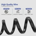 thumbnail image 2 of Brother Sewing Machine Power Cord, 6FT AC Power Cable Compatible with Brother, Singer, Bernina, White, Baby-Lock, Viking and Pfaff Sewing Machine cs6000i, 2 of 5