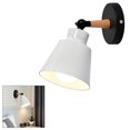 thumbnail image 4 of Enchufe de lámpara de pared perfecl Metal Madera E27, 4 of 7