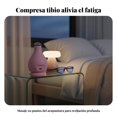 thumbnail image 4 of Abbraccia Esfera eléctrica de fascia con succión y vibración, compresa caliente, mini masajeador de silicona para cuello y columna, 4 of 6