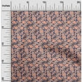 thumbnail image 1 of oneOone Cotton Silk Fabric Leaves & Floral Block Print Fabric By The Yard 42 Inch Wide, 1 of 4