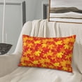 thumbnail image 6 of Binfone Vintage maple leaves autumn Standard Size Pillowcase, Long Staple Pure Cotton Envelope Closure Pillow Cover (Pillow core not included),20"x30", 6 of 7