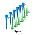 thumbnail image 3 of Matsuzay 12 Uds. De picos de autorriego prácticos y prácticos de PP para una distribución uniforme del agua y una amplia aplicación Jardín y Patio, 3 of 6