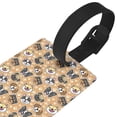 thumbnail image 3 of Sikiie Cute Puppy Luggage Tags Privacy Cover ID Label Suitcase Tags Identifiers For School Bags,Suitcases, 3 of 7