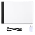 thumbnail image 2 of Tracing Board, Light Weight US Plug 110-240V Gentle Lighting Light Pad USB Powered Hard  For Artists For Kids, 2 of 8