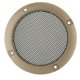 thumbnail image 2 of Rejilla protectora circular decorativa para subwoofer de 3 pulgadas con malla para altavoces oro, 2 of 7