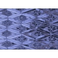 thumbnail image 1 of Ahgly Company Indoor Rectangle Patterned Sky Blue Dress Blue Area Rugs, 8' x 12', 1 of 6
