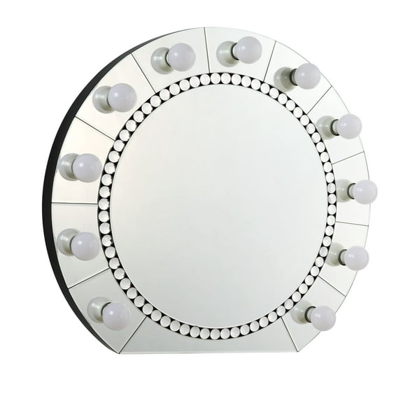 AC00763 - Wall DCOR, Mirrored & Faux Crystal Diamonds - Farai