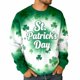 thumbnail image 1 of Camiseta de Cuello de Tripulación de Manga Larga de los Hombres de San Patricio Día de Impresión, sin Capucha, 1 of 8