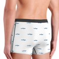 thumbnail image 4 of Men's Boxer Briefs, Cartoon Cool Shark _C Soft Comfy Mens Underwear Boxer Briefs Breathable With Widen Waist, 4 of 7