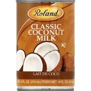 (2 pack) (2 Pack) Roland Coconut Milk, Classic, 14 oz