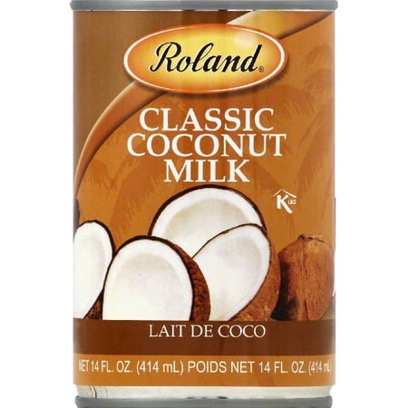 (2 pack) (2 Pack) Roland Coconut Milk, Classic, 14 oz