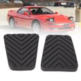 thumbnail image 1 of Brake Clutch Pedal Pad Set, Enhanced Grip 32825-36000 Textured Surface Wear Resistant Accurate Fit Easy Installation Rubber  for Outlander Lancer Cordia, 1 of 7