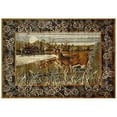 thumbnail image 2 of Lodge, Cabin Nature and Animals Area Rug Vintage Design Cabin Area Rug Abstract, Multicolor Deer dcor Rugs 38 x 5, 2 of 5