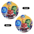 thumbnail image 2 of Lsque inside out 2 Pattern Cosmetic Mirror 2.6 Inch Round Handheld Travel Pocket Makeup Mirror, 2 of 8