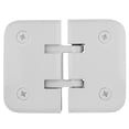 thumbnail image 3 of CRL EST180W White Estate 180 Series 180 Degree Glass-to-Glass Hinge, 3 of 6