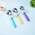 thumbnail image 2 of Divided Scoops, 3-Piece Cookie Spoon, Ice Cream Scoop, Cutlery Cupcake Scoop, 2 of 6