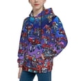 thumbnail image 6 of Youth Cartoon Hoodie Fashion Long Sleeve Kids Pullover Coat Casual Hoody Hooded Sweatshirts for Boys Girls, 6 of 8
