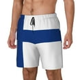 thumbnail image 5 of Mens Flag Of Finland Swimming Trunks with Compression Liner Beach Quick Dry Swim Shorts, 5 of 6