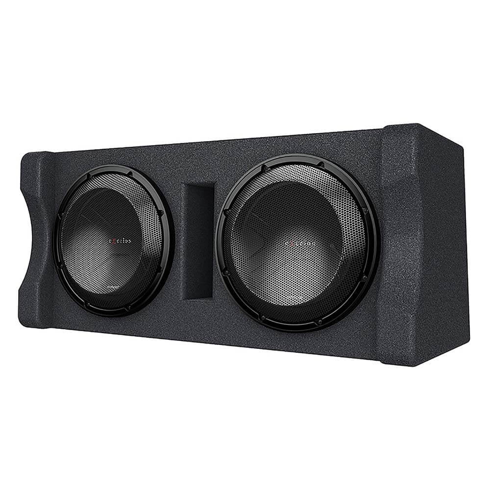 Kenwood eXcelon PXW1221D Dual 12 inch Preloaded Subwoofer Enclosure