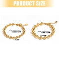 thumbnail image 3 of Stainless Steel Beaded With 6mm Or 8mm Beads For Women And Men Polished Design For Daily Wear, 3 of 9