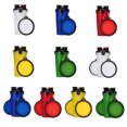 thumbnail image 3 of Billuyoard Botella de agua portátil para perros y mascotas, alimentador de alimentos, tazones para mascotas, taza de de comida de viaje al Suministros para perros amarillo 2 tazones, 3 of 6