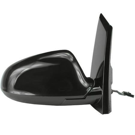 62777G - Fit System Passenger Side Mirror for 12-17 Buick Verano, black w/ PTM cover, w/ out blind spot detection, foldaway, Heated