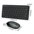 thumbnail image 3 of EGYMEN Wireless Keyboard and Mouse Set, Silent Portable Keyboard and Mouse for Office Business and Home Use, Ergonomic Design Wireless Keyboard and Mouse Combo, 3 of 5