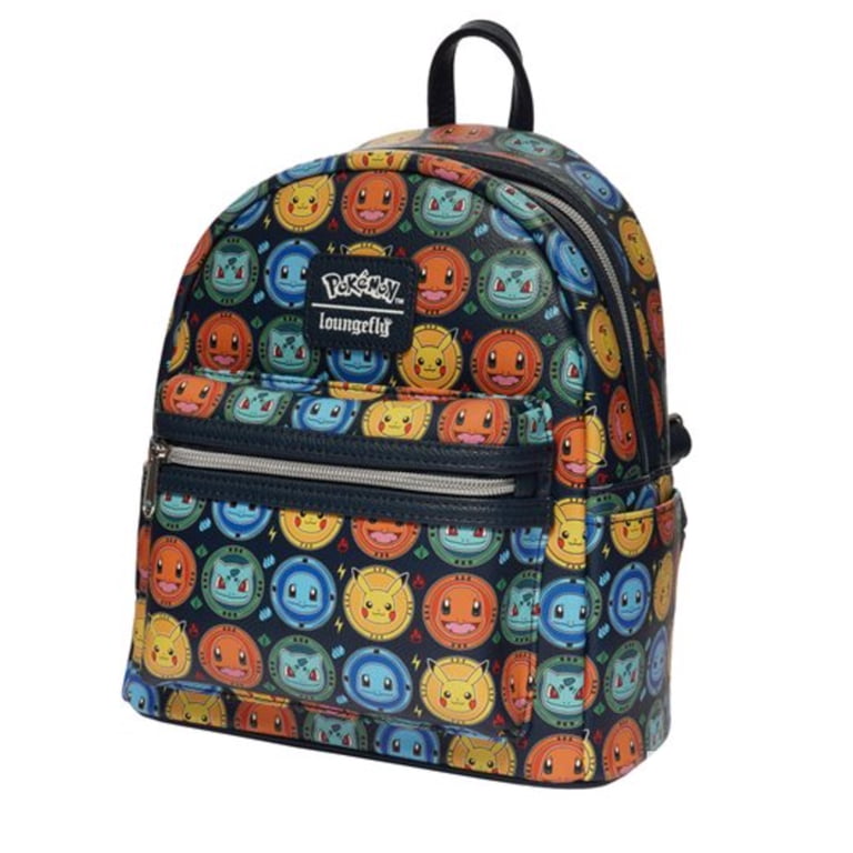 Loungefly PokÃ©mon Kanto Starter Mini-Backpack, Faux Leather  display picture 2