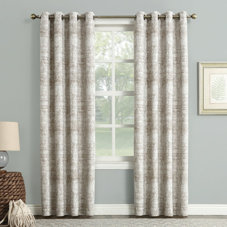 Sun Zero Dominic Blackout Grommet Curtain Panel, 50W x 95L photo 1