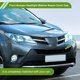 thumbnail image 2 of Tapa de boquilla del lavaparabrisas del lado izquierdo del parachoques delantero para Toyota Rav4 XA30 2010-2012, trim de parachoques sin pintar, 1 Pc, 2 of 7